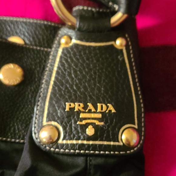 Prada nylon/leather purse - Picture 2 of 8